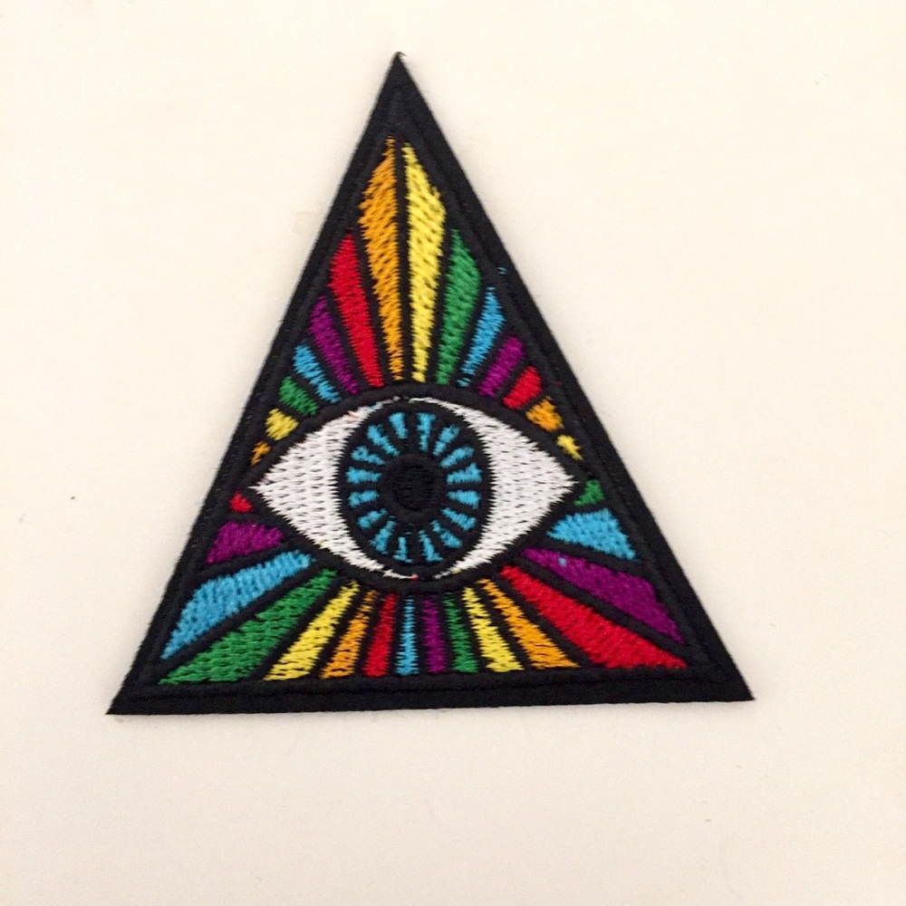 Set of 2 iron-on patches